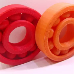 Community Print 3D Print of Impossible Bearings Mini