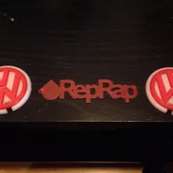 Community Print 3D Print of VW Key Hook