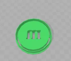 Cookie Cutter - M and M Chocolate