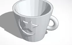Cup with Turkish Flag