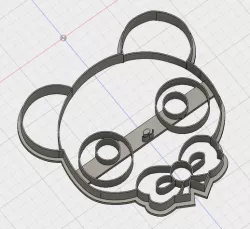 CUTE BEAR COOKIE CUTTER