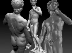 David by Michelangelo statue