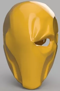 Deathstroke mask Arkham Origins with Back Piece