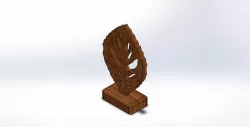 Decorative Leaf Stand