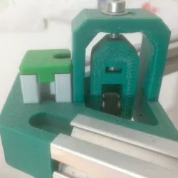 delta (kossel mini) vertex for 2020 extrusion with motor shaft s