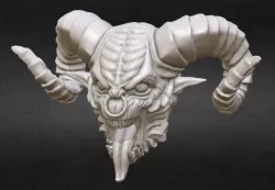 Demon head Bead