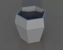 Diamond Geometric Vase