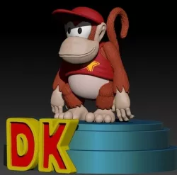 Diddy Kong SNES