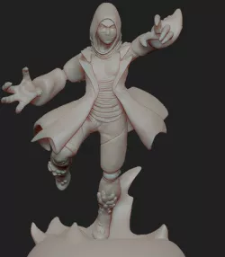 Disguised Avatar, done for pinshape contest