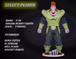Dragonballz cyborg C-16