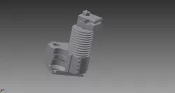 E3D v6 1.75mm mount for Ultimaker 2 clone