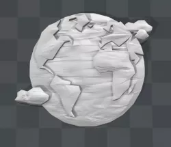 Earth Brooch