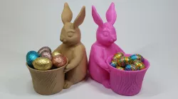Easter Bunny Toy/Pot/Planter