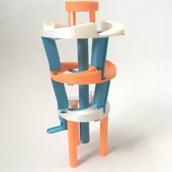 Electron Transitions Model (in a Hydrogen Atom)