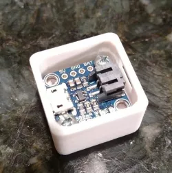 Enclosure for micro USB LiIon/LiPoly charger (with blank)