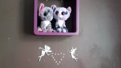 Fairy figurine and their stars