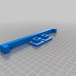 Finger Skateboard Rail