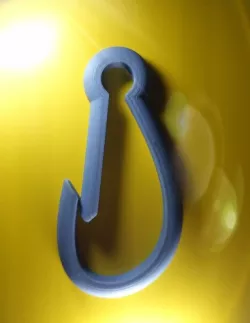 Fishhook Carabiner (Left)