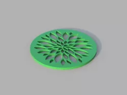 Floral Coaster