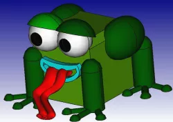 Frog 3D Block Zoo
