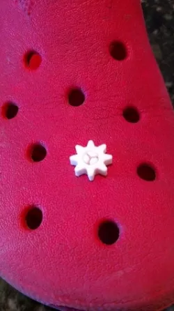 Gear Charm for your Crocs™ (includes blank base)
