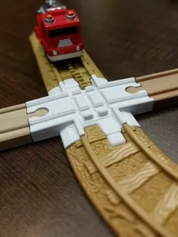 Geotrax-Brio crossing