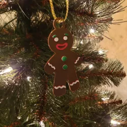 Gingerbread Man Ornament