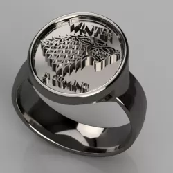 GoT-inspired sigil ring