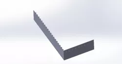 Graduated square left
