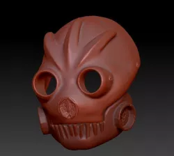 Graffiti Bot Helmet ( Mad Max Looking Helmet )