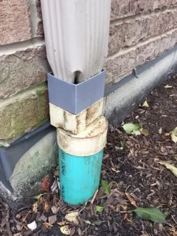 Gutter drain Extension