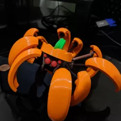 Halloween Pumpkin Spider Transformer Multimaterial