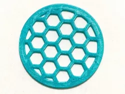 Hexagon Pattern Coaster