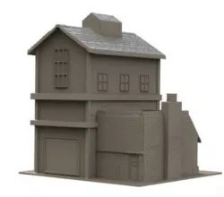 HO scale warehouse