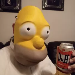 Homer Simpson Mask
