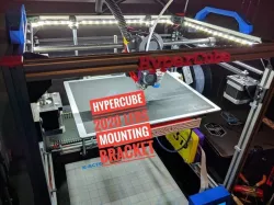 Hypercube 2020 LED mounting brackets