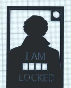 I am _ _ _ _ locked