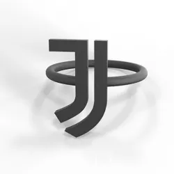 Juventus fan ring black edition