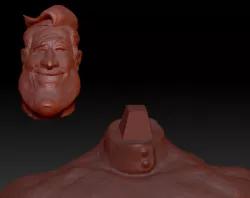 Key, socket, and pegs course (cad and zbrush)