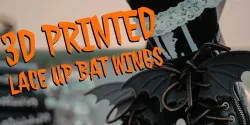 Lace Up Bat Wings