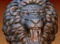 Lion head