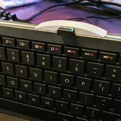 Logitech K830 USB Dongle Holder