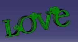 Love sculpture