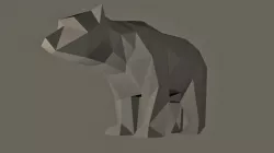 Low-Poly Bear
