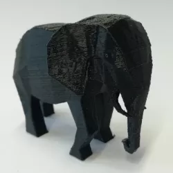 Low Poly Elephant