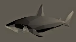 Low-Poly Shark