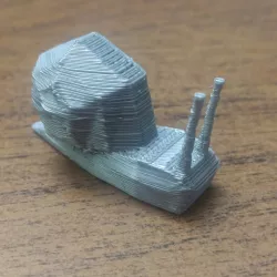 Low Poly Snail
