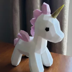 Low Poly Unicorn