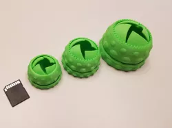 Mechanical Iris Dome Box Print-In-Place