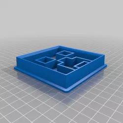 Minecraft Creeper head Cookie Cutter